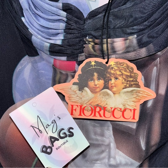 Fiorucci: L'eau De Fiorucci Gloria Top in Multi - Picture 7 of 14